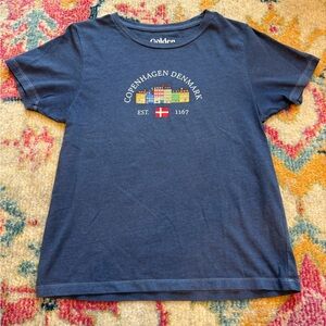PacSun Navy Blue Copenhagen Denmark Graphic Tee